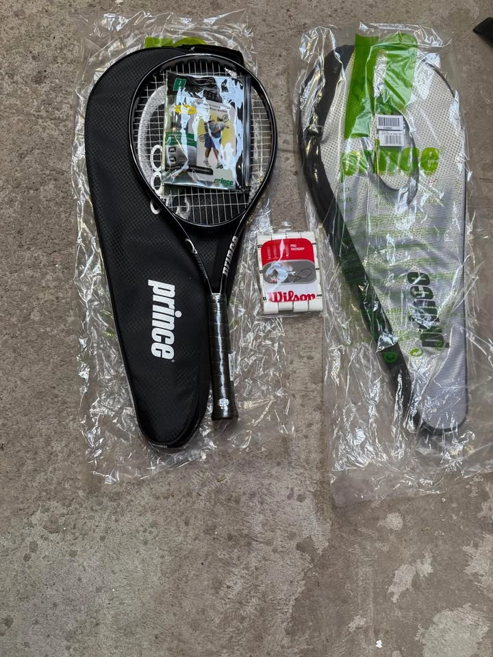 Prince O3 Speedport Black Tennis Racquet Grip 4 4½ New - photo 4