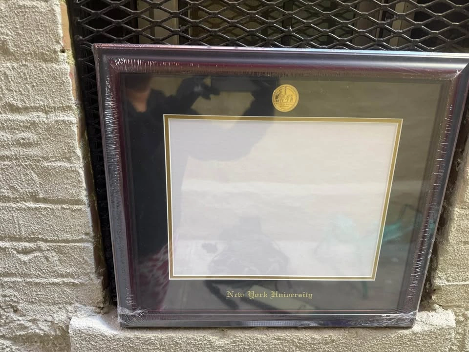 NYU Official Diploma Frame - Brand New - photo 2