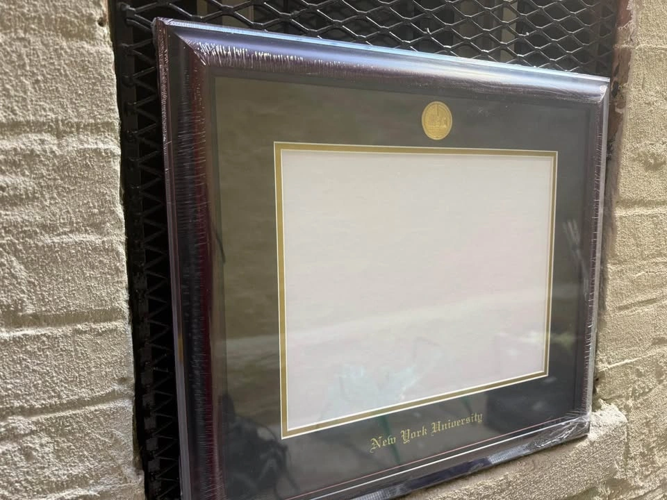 NYU Official Diploma Frame - Brand New - photo 3
