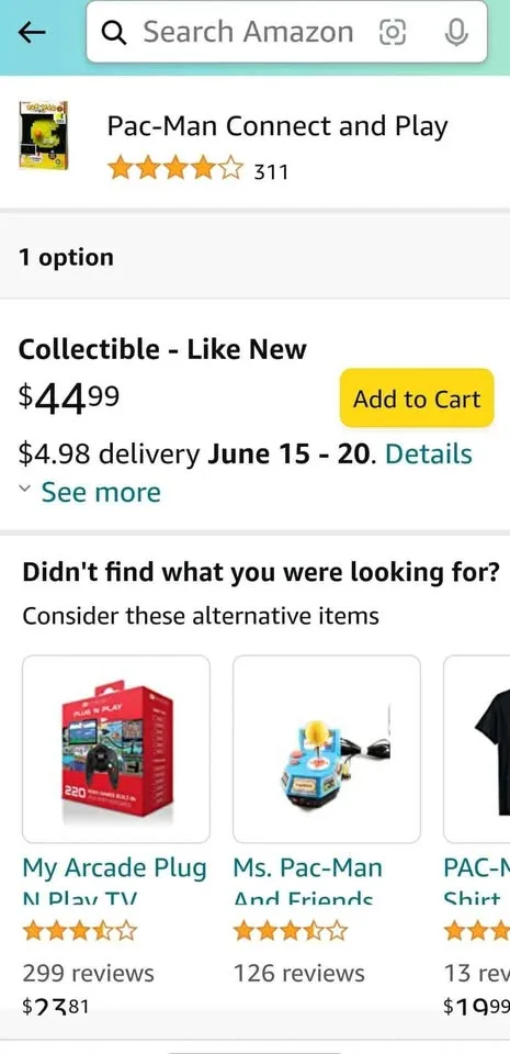 Pac-Man Plug And Play New image indicator(5)