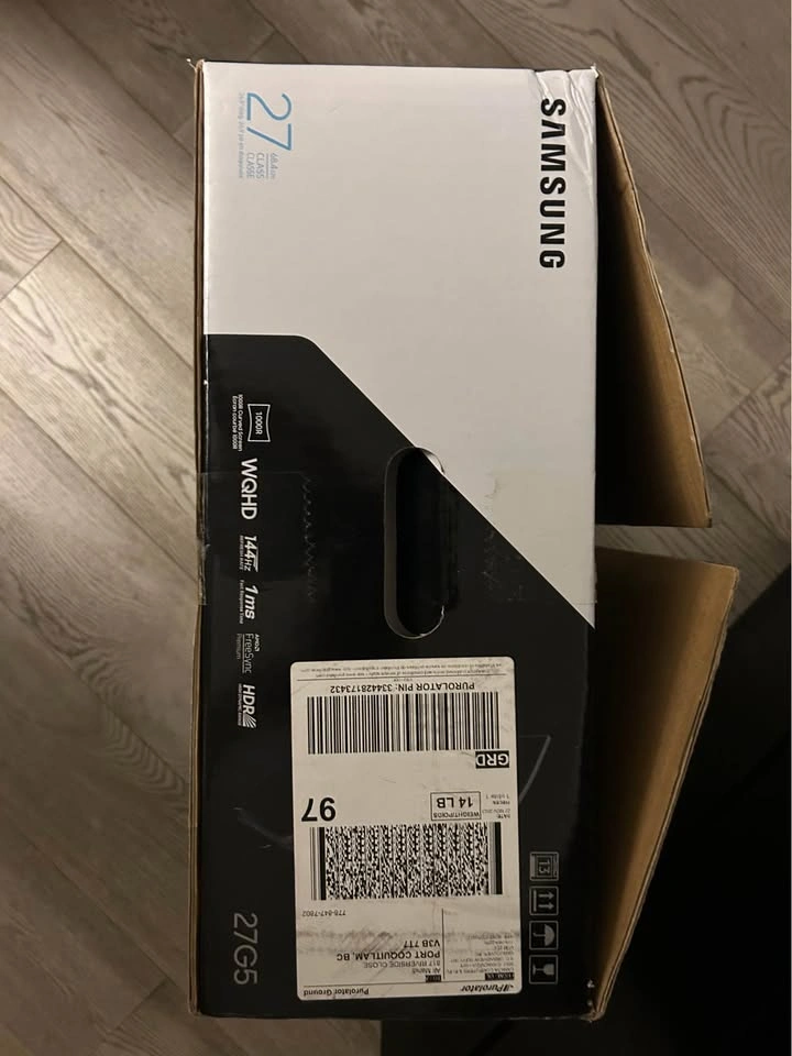 Samsung Odyssey G5 27 inch Curved Gaming Monitor - photo 2