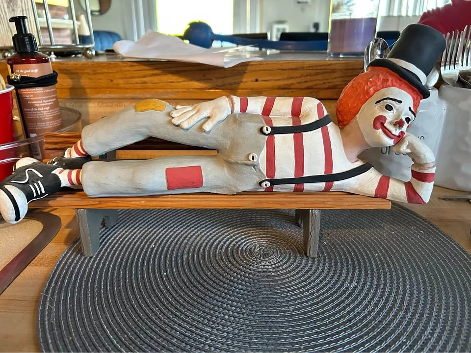 Vintage Clown Mime