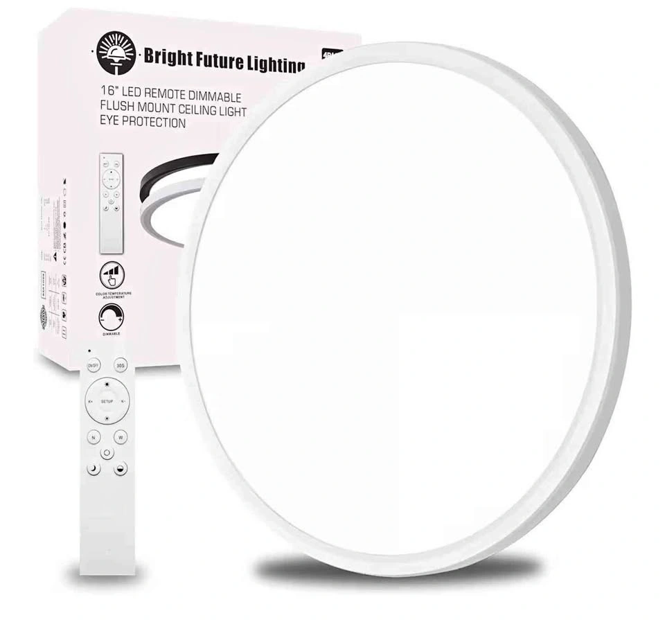 20" Dimmable LED Flush Mount Ceiling Light Panel