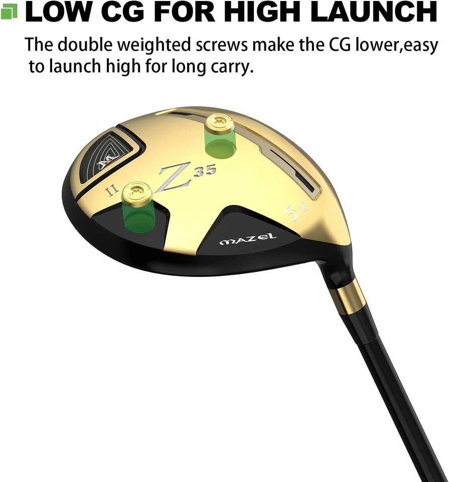 NEW MAZEL Z35 Men's 5 Wood Golf Club (Reg. $120) - photo 2