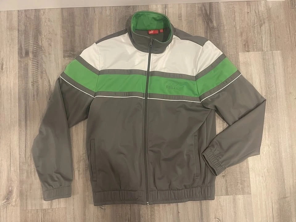 PUMA Men's Full Zip Track Jacket (Medium) - photo 2