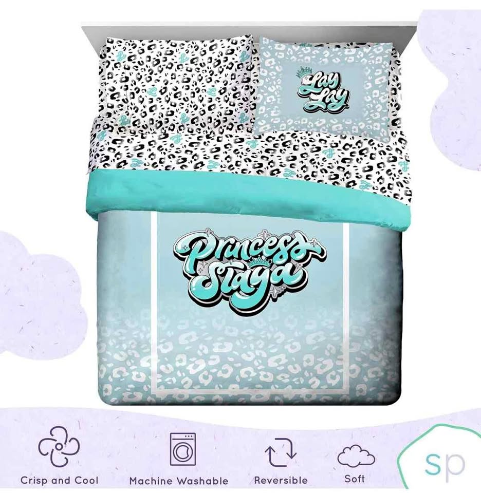 Lay Lay Princess Queen Bed Set - 7 Piece Organic Cotton