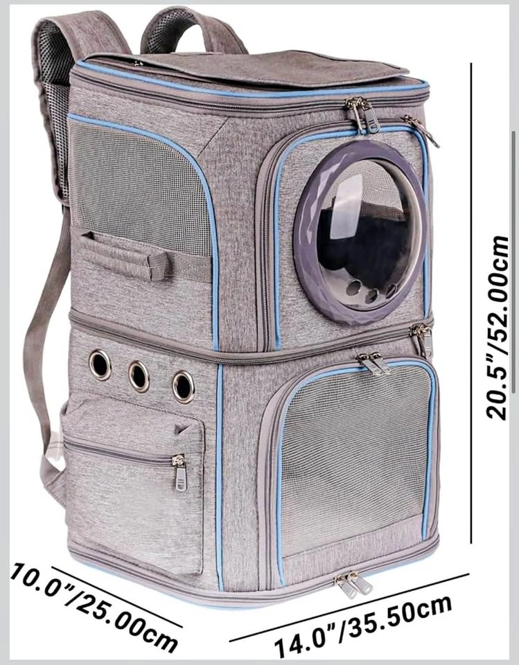 2-in-1 Pet Carrier Backpack for Cats/Dog