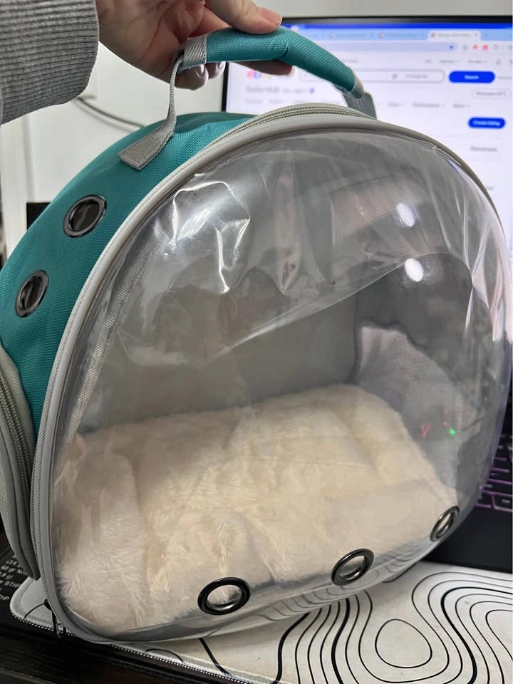 Small Pet Carrier Backpack with Cushion