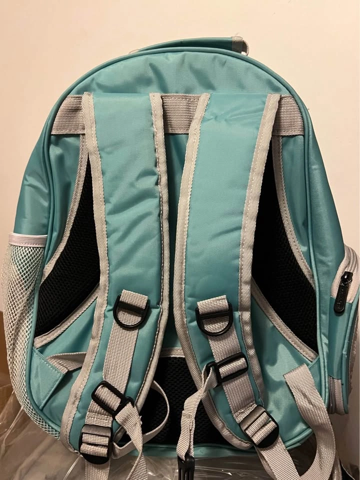 Teal Pet Carrier Backpack w/ Bubble Window - photo 5
