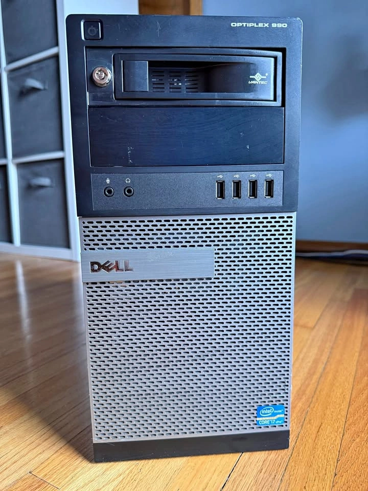 Dell OptiPlex 990 Mini Tower – i7-2600, 12GB RAM, SSD + HDD, Win