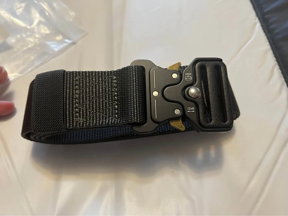 Mens Tactical Belt 1.5" Nylon Web with Auto Buckle - photo 2