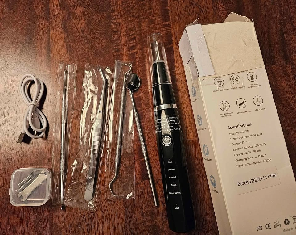 Save $500+ on Vet Bills! 🦷 Ultrasonic Pet Dental Scaler Kit - NE - photo 3