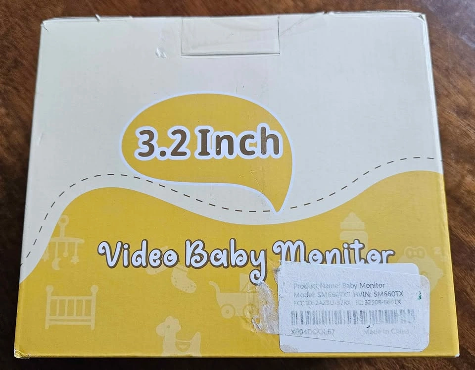 Toguard 3.2" Video Baby Monitor - Verified Working & Complete Se - photo 3