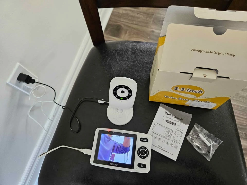 Toguard 3.2" Video Baby Monitor - Verified Working & Complete Se - photo 5