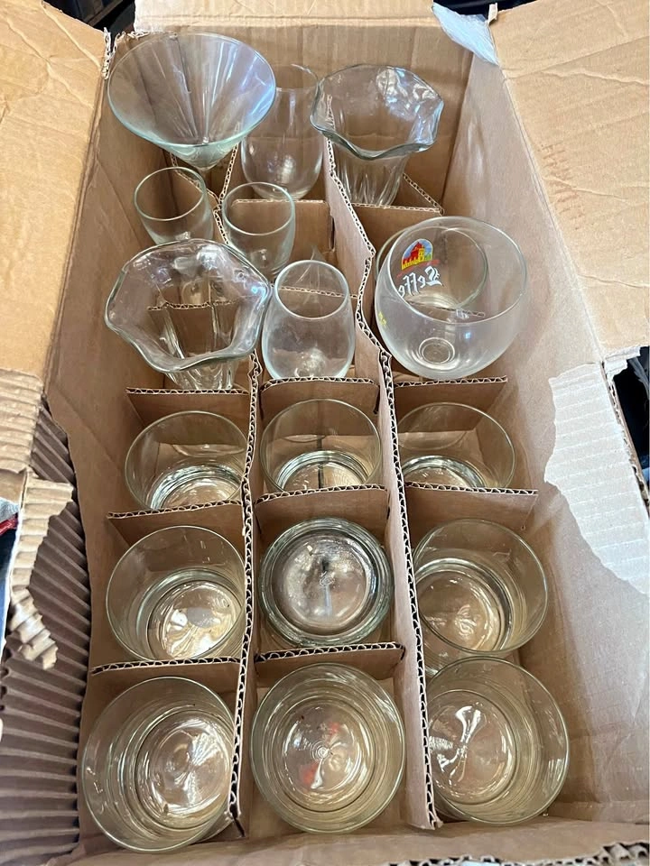 Glass Wine / Beverage Cups $2 Each