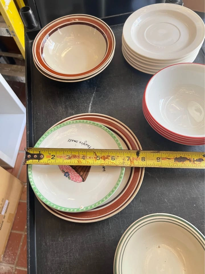 Porcelain Bowls and Platters - $2 Each - photo 5