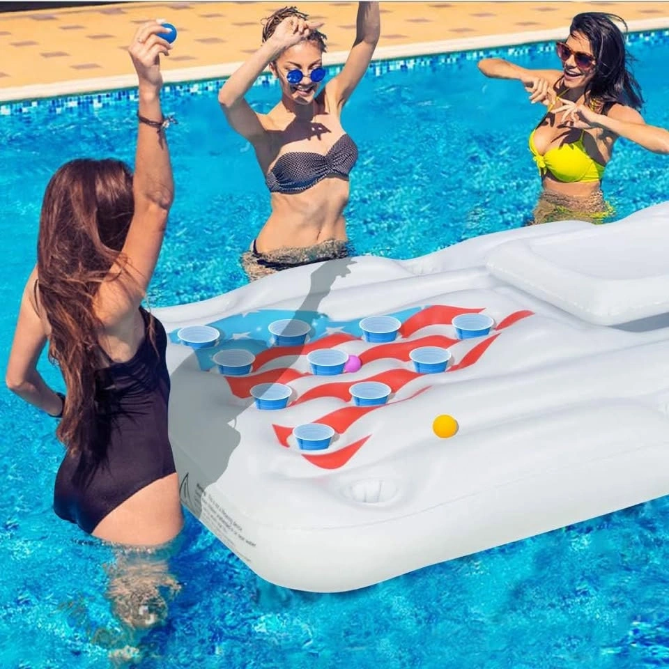 Jasonwell Beer Pong Pool Float - photo 3