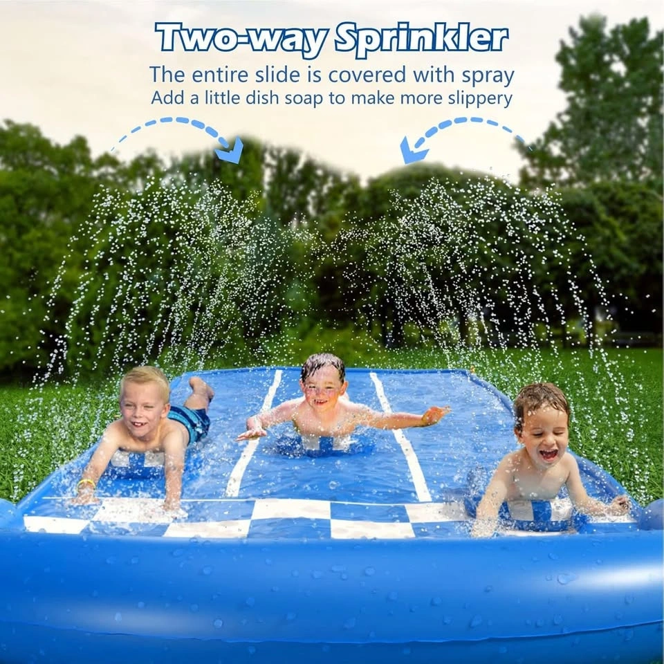 Slip and Slide Lawn Toy - Water Slide for Kids Adults 20ft Extra - photo 2