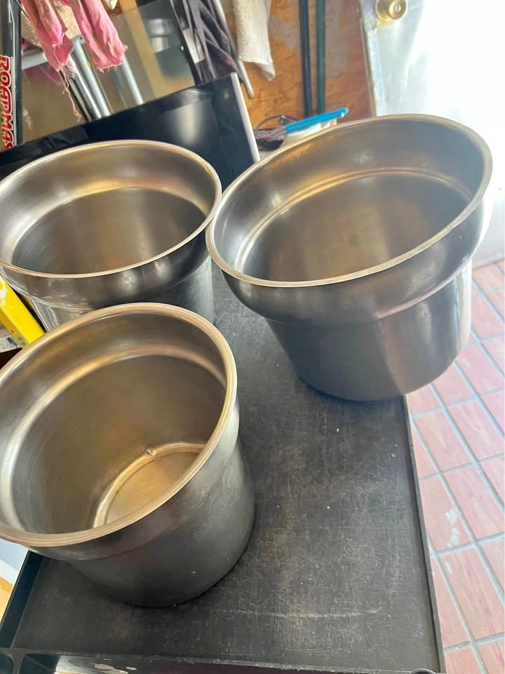 Steam Table Inset Pan, 7.25QT $19Each 11QT $29Each