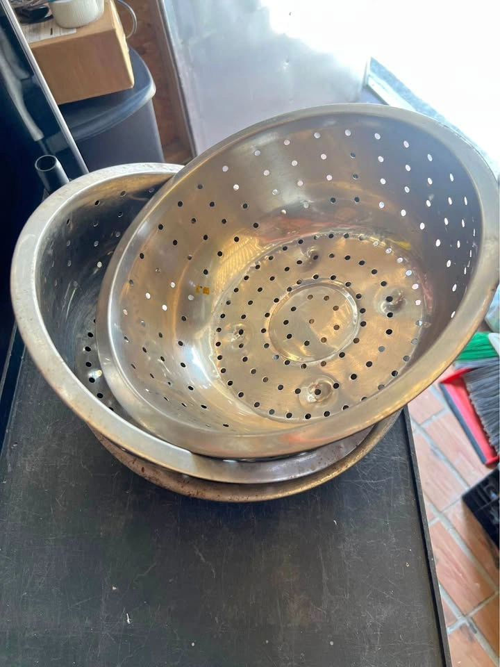 Stainless Steel Steaming used, diameter 12inch. $9Each