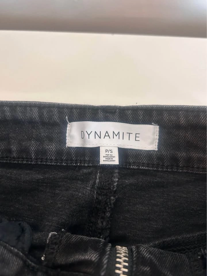 Black denim skirt size s - photo 3