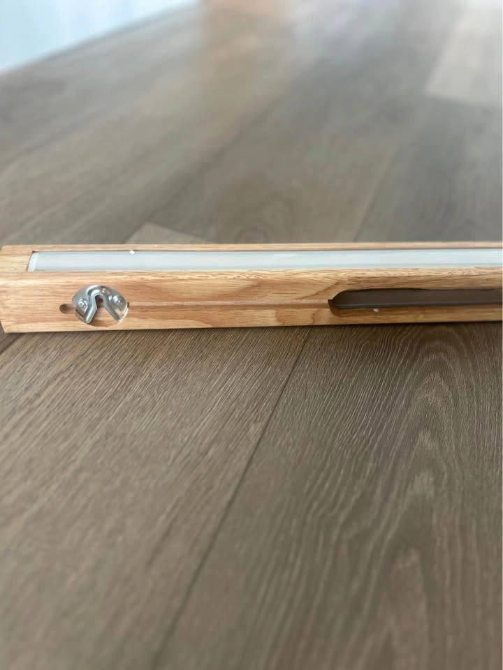 BRAND NEW Wood Linear Wall Light Long Led Wall Sconce - photo 5