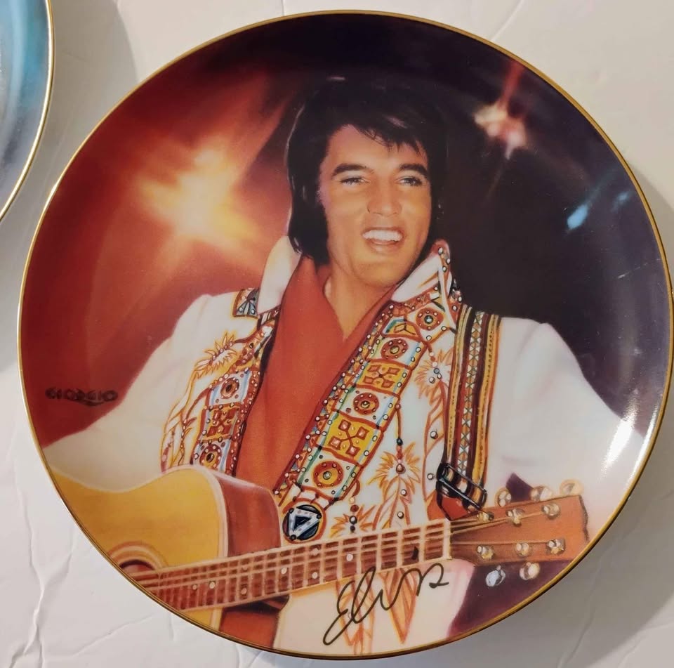 5 Elvis Presley collector plates - photo 2