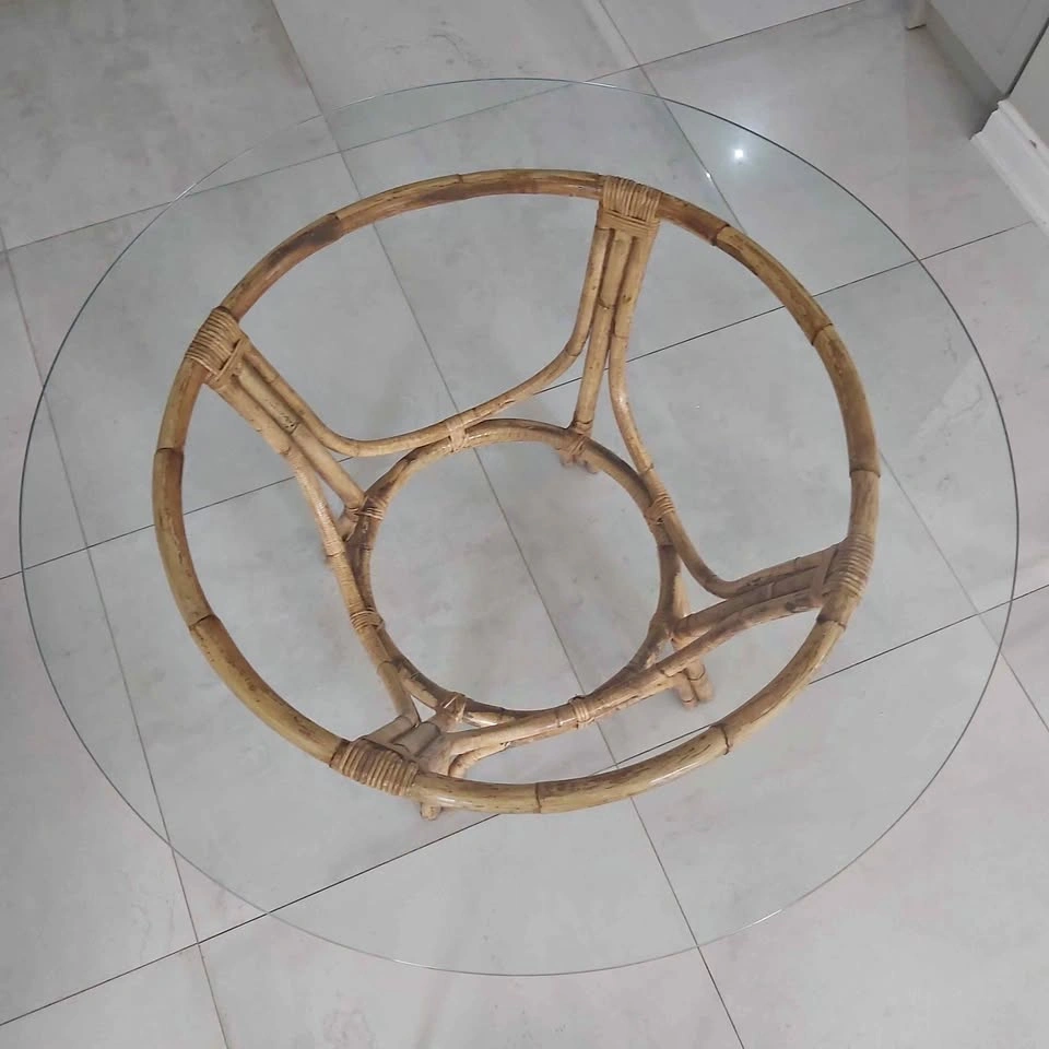 Round Glass Dining Table