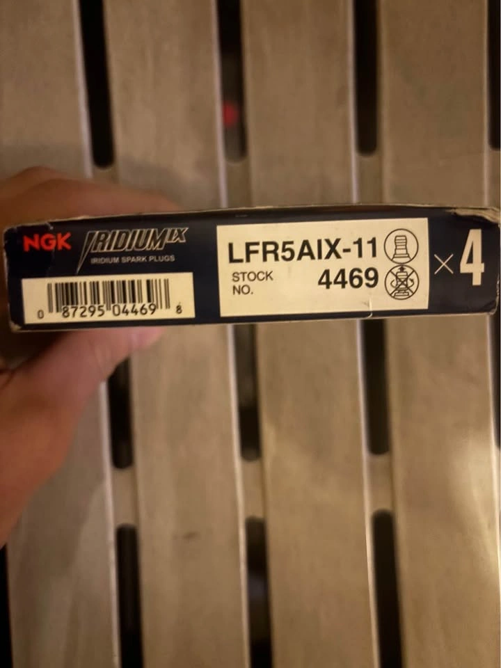 NGK Iridium Spark Plugs LFR5AIX-114469 - photo 2