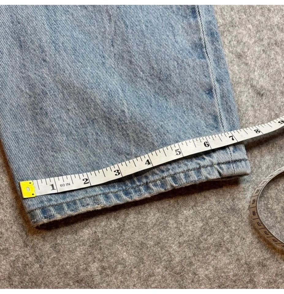 Denim Forum "The 90s Marlow" High-Rise Baggy Jeans Size 23 (Alte - photo 4