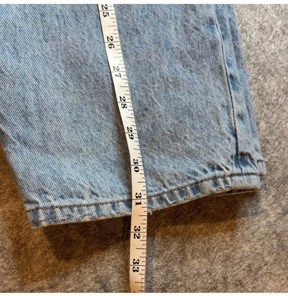 Denim Forum "The 90s Marlow" High-Rise Baggy Jeans Size 23 (Alte - photo 5