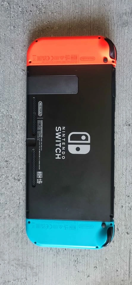 Nintendo Switch with Neon Blue and Neon Red Joy-Con - photo 3