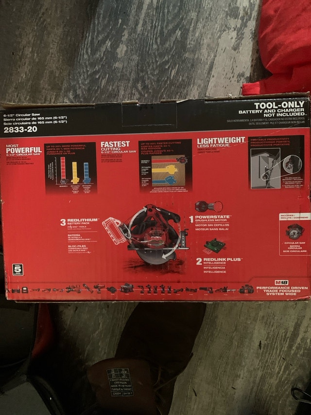 Brand New M18 Fuel Circular Saw - photo 2