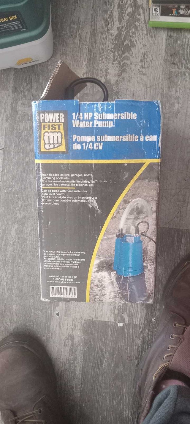 Brand new 1/4HP Submersible pump