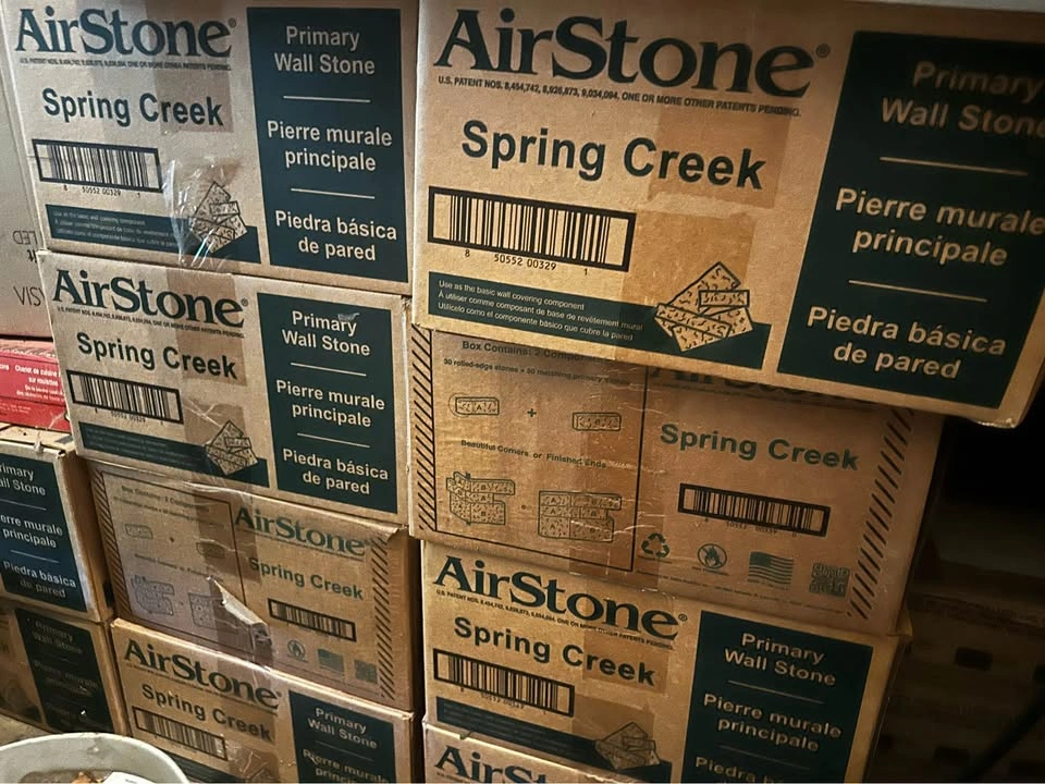 Air Stone Spring Creek Manufactured Stone - New $50 / Box - photo 3