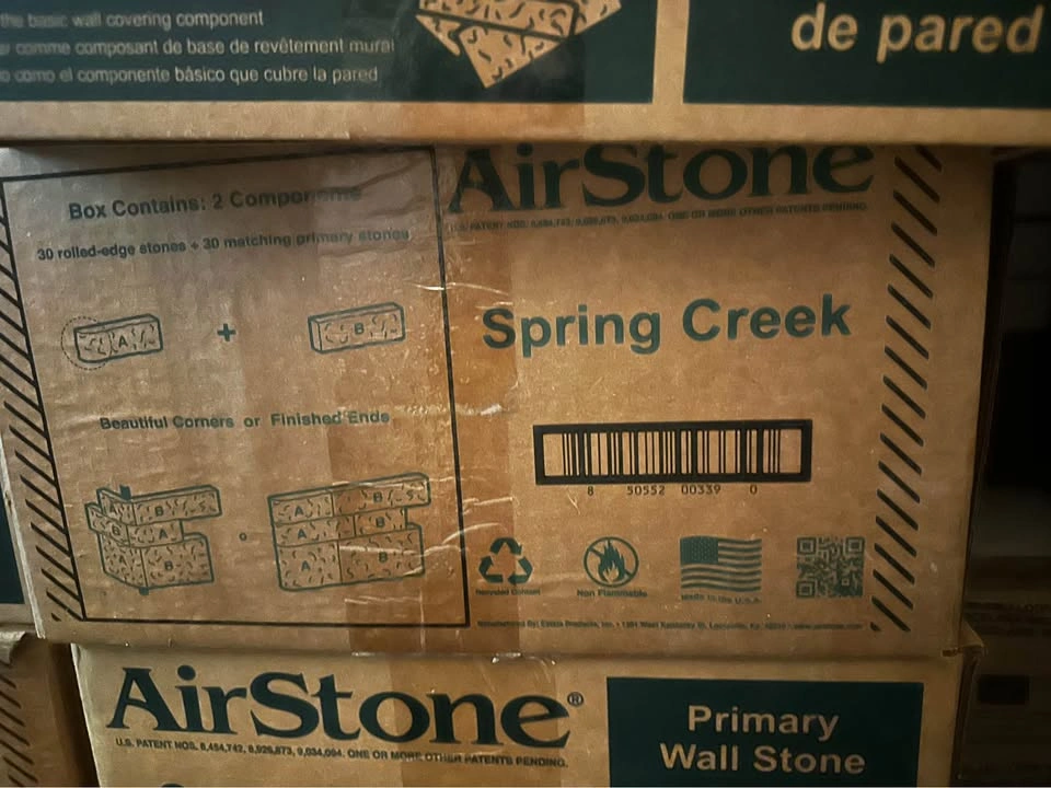 Air Stone Spring Creek Manufactured Stone - New $50 / Box - photo 4