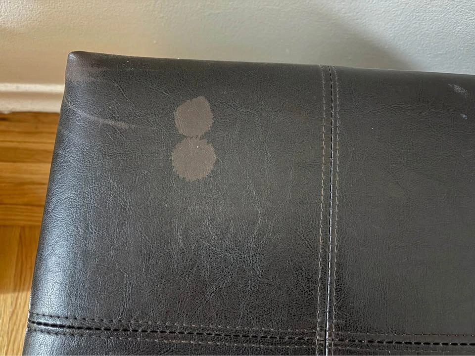 Dark Brown Storage Ottoman - photo 3