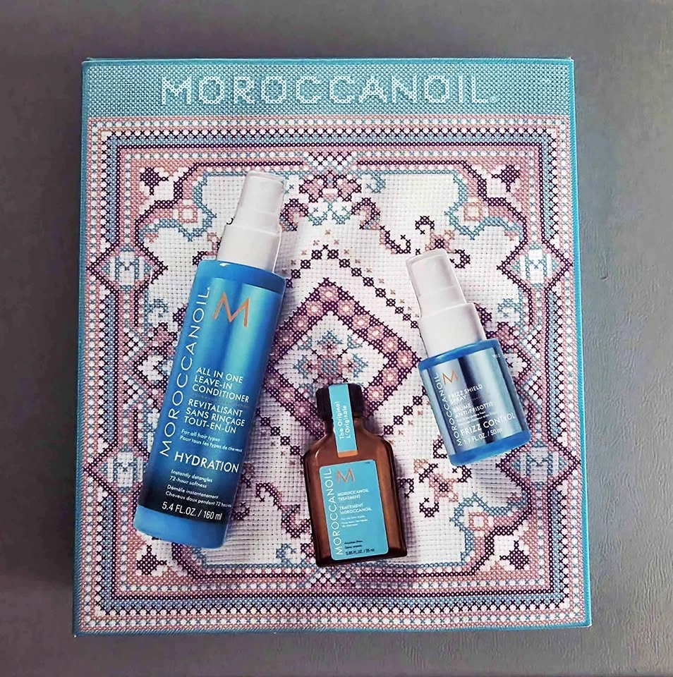 New Moroccanoil Hair Set - Treatment, Leave-In Conditioner, Friz