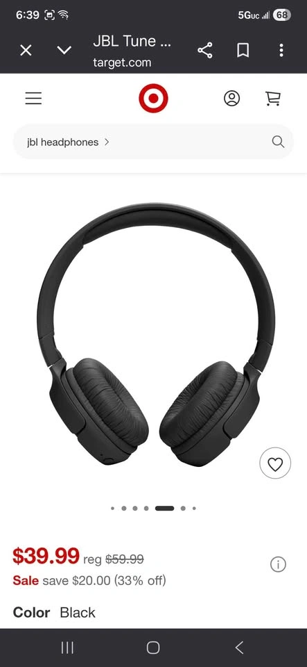 JBL TUNE 520BT Wireless On-Ear Headphones - photo 2