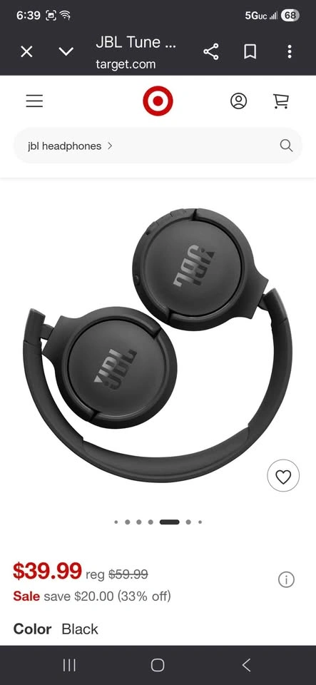JBL TUNE 520BT Wireless On-Ear Headphones - photo 3