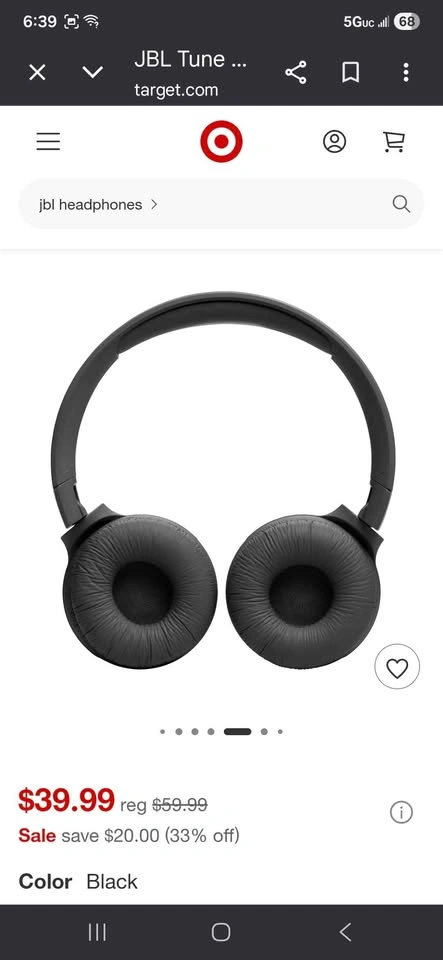JBL TUNE 520BT Wireless On-Ear Headphones - photo 4