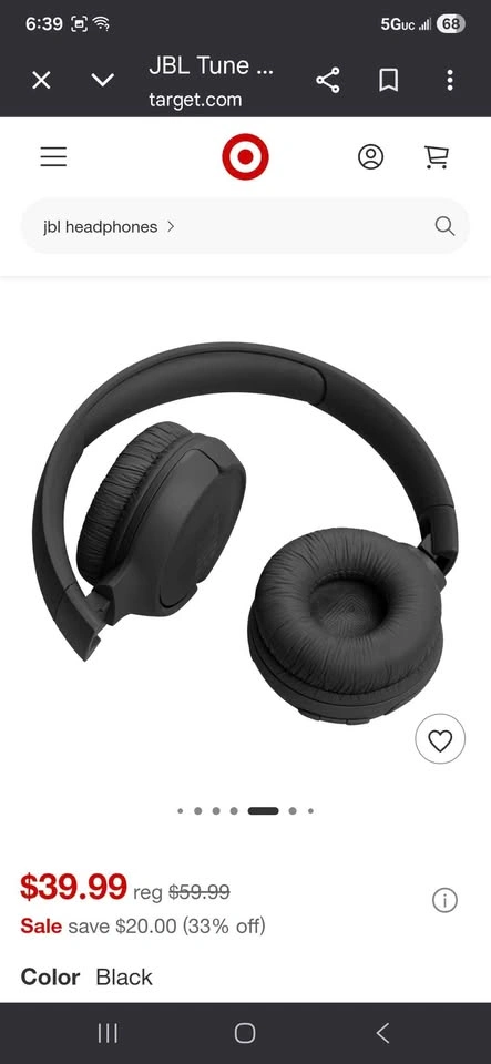 JBL TUNE 520BT Wireless On-Ear Headphones - photo 5