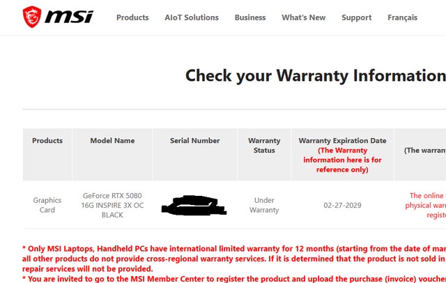 MSI Gaming RTX 5080 16G OC Inspire 3X Black Graphics Card - photo 2