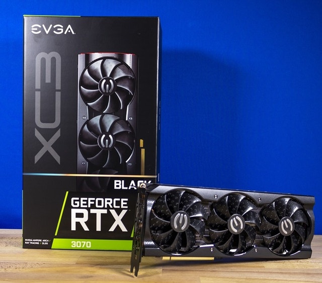 EVGA RTX 3070 XC3 OC 8GB Gaming GPU