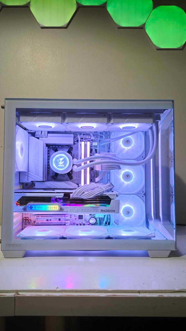 SOLD WHITE Gaming PC | Ryzen 5 9600X / RX 9070 16GB / 32GB - photo 2