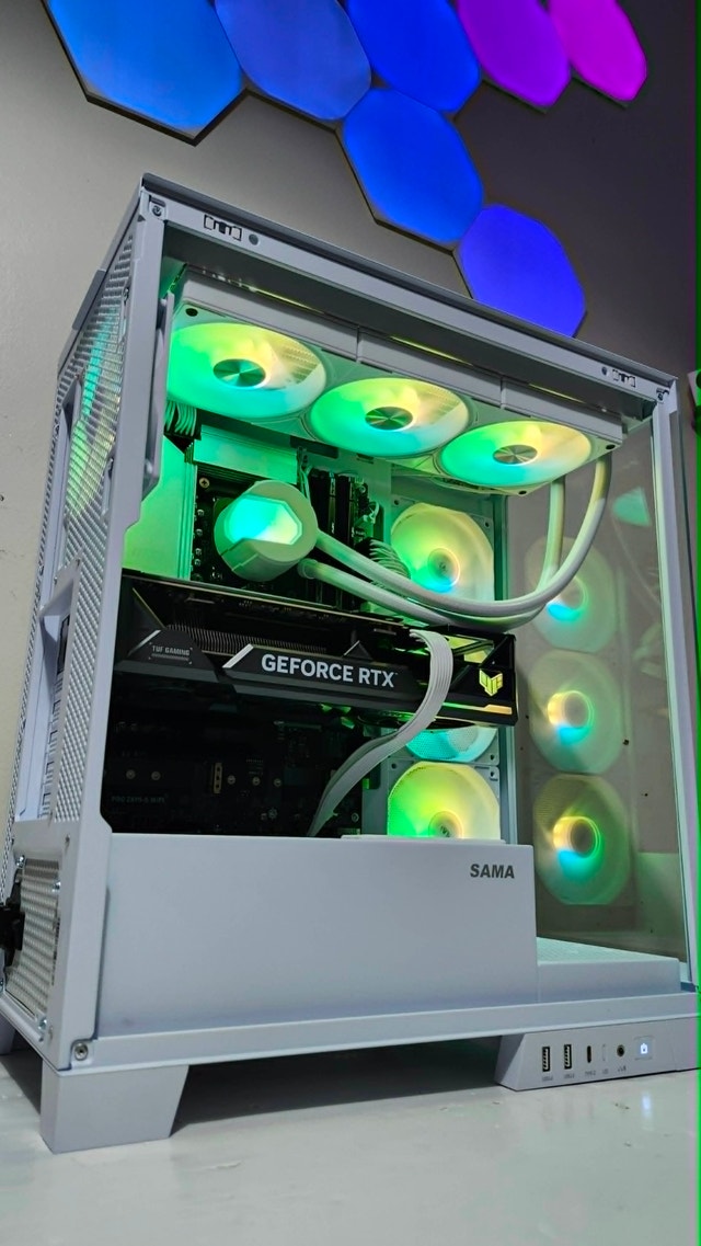 White Gaming PC | RTX 4070Ti, i5-245KF, 32GB DDR5 - photo 4
