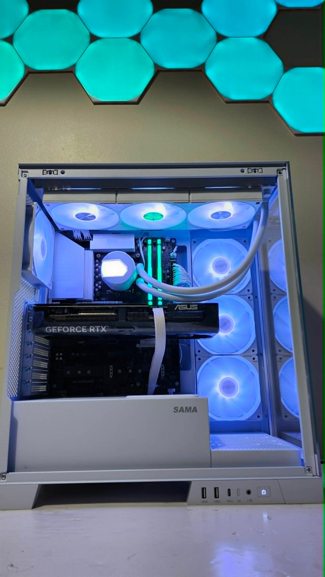 Ultimate White Gaming PC | Ultra 7 265K RTX 5080 32GB DDR5 - photo 3