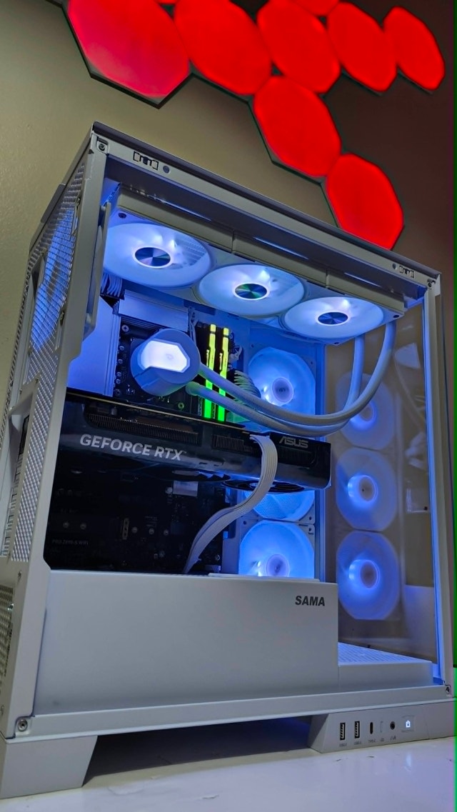 Ultimate White Gaming PC | Ultra 7 265K RTX 5080 32GB DDR5 - photo 4