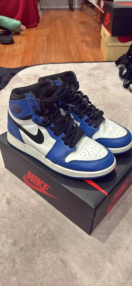 Nike Air Jordan 1 Retro High OG BG 'Game Royal' Youth Size 4.5Y