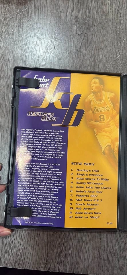 Kobe Bryant Destiny's Child DVD - photo 3